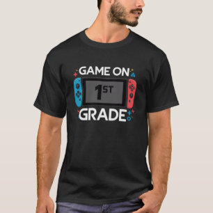Camiseta Juego Activado 1er Grado Regreso a la Escuela Game