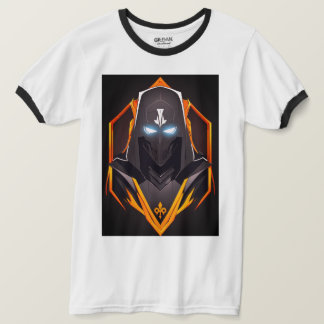 Camiseta Juego activado con estilo: Vector Ghost Silhouette