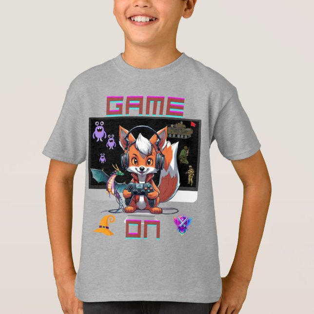 Camiseta Juego activado - Fox (Anverso)