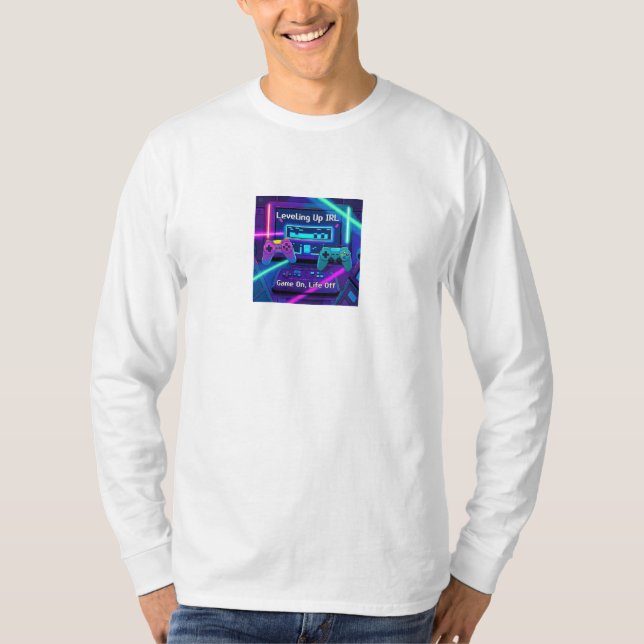 Camiseta Juego activado, Life Off T SHIRT (Anverso)