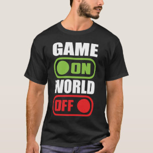 Camiseta Juego activado, Mundo Libre - Gracioso videojugado