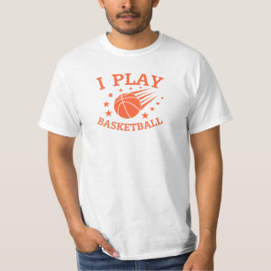 Camiseta Juego al básquetbol. Jugador deportivo