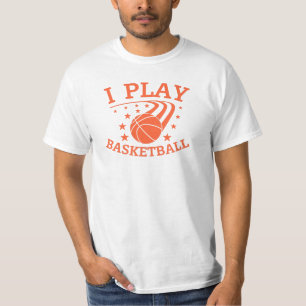 Camiseta Juego al básquetbol. Jugador deportivo