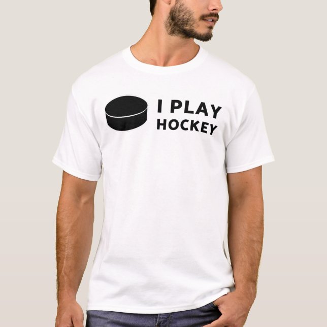 Camiseta ¡Juego al hockey! (Anverso)