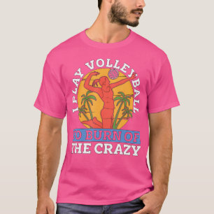 Camiseta Juego Al Voleibol Para Quemar Al Jugador De Playa