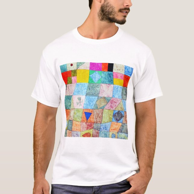 Camiseta Juego amistoso, Paul Klee (Anverso)