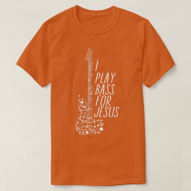 Camiseta Juego bajo para Jesús (Diseño del anverso)