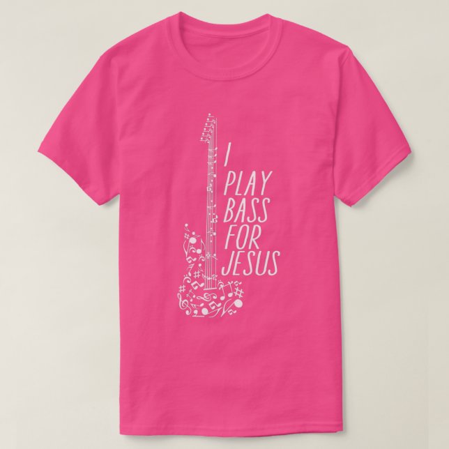 Camiseta Juego bajo para Jesús (Diseño del anverso)