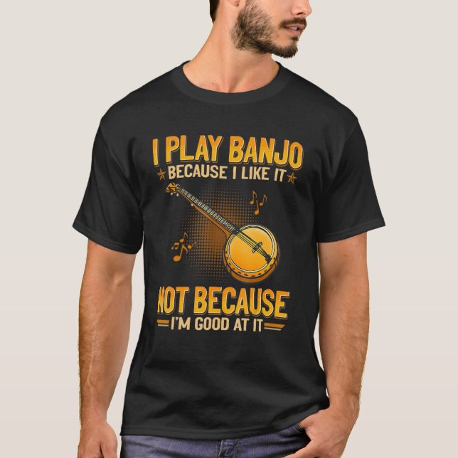 Camiseta Juego Banjo porque me gusta no porque me vaya (Anverso)