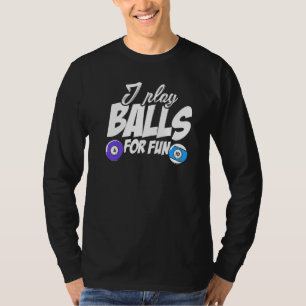 Camiseta Juego Bolas Para Fun Billard Player Snooker Pool B