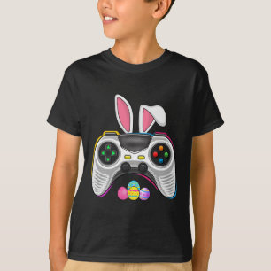 Camiseta Juego Bunny Eggs Costume Día de Pascua Niños Gamin