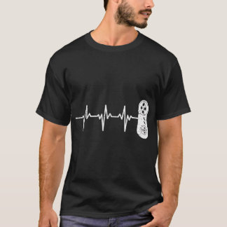 Camiseta Juego clásico de videojuegos de camisas con latido