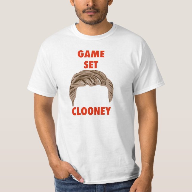Camiseta Juego Clooney determinado (Anverso)