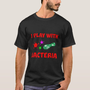 Camiseta Juego con bacterias