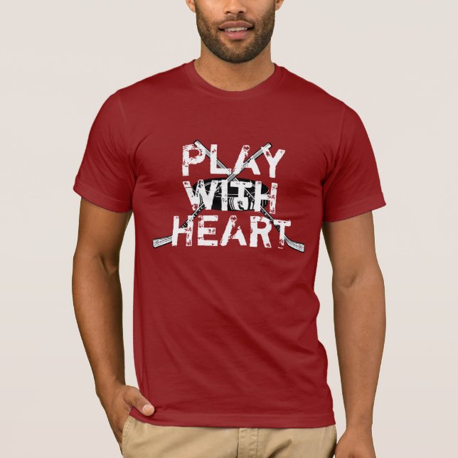 Camiseta Juego con el corazón (Anverso)