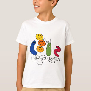 Camiseta Juego con las bacterias