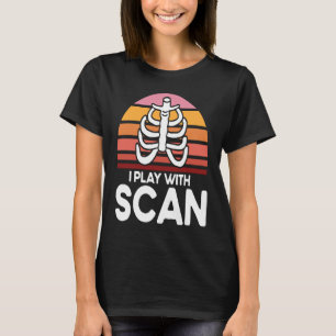 Camiseta Juego Con Radiología Radiológica De Exploración Ra