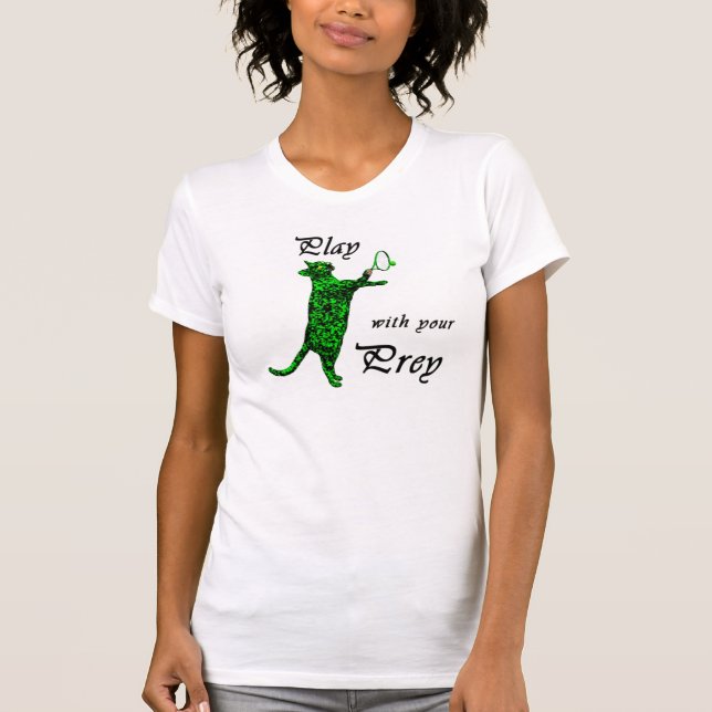 Camiseta Juego con su presa (tenis) (Anverso)