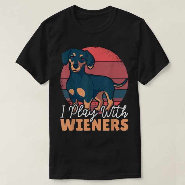 Camiseta Juego con Wieners  (Diseño del anverso)