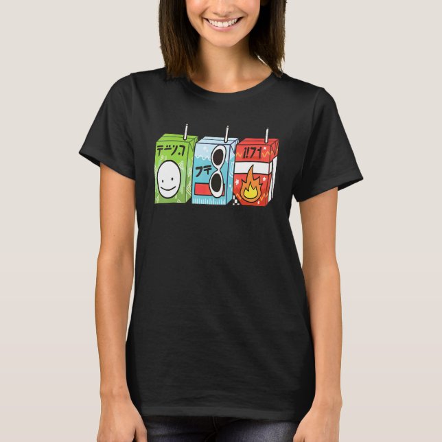Camiseta Juego Cute Smile Dream Gaming Team Juice Milxes (Anverso)