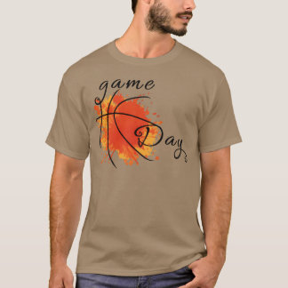Camiseta Juego Day Basketball Lightning Bolt divertido