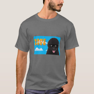 Camiseta Juego de 8 bits sobre perro de agua portugués