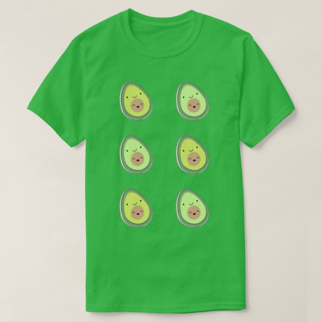 Camiseta Juego de aguacate (Diseño del anverso)