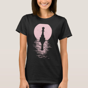 Camiseta Juego de ajedrez Club Rey Reina caballo piezas de