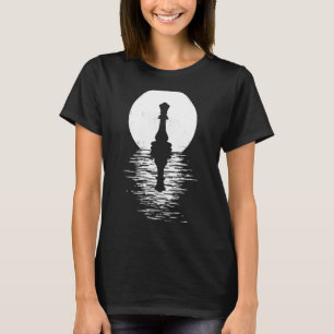 Camiseta Juego de ajedrez Club Rey Reina caballo piezas de