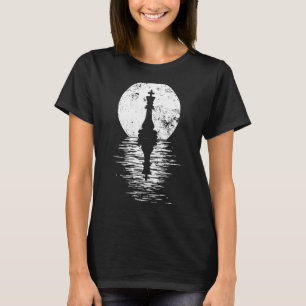 Camiseta Juego de ajedrez Club Rey Reina caballo piezas de