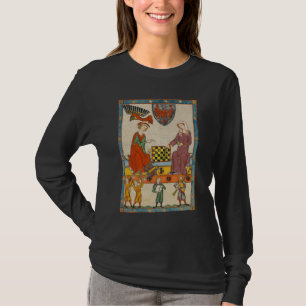 Camiseta Juego de Ajedrez Codex Manesse siglo XIV