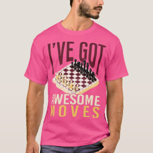 Camiseta Juego de ajedrez de estrategia del jugador