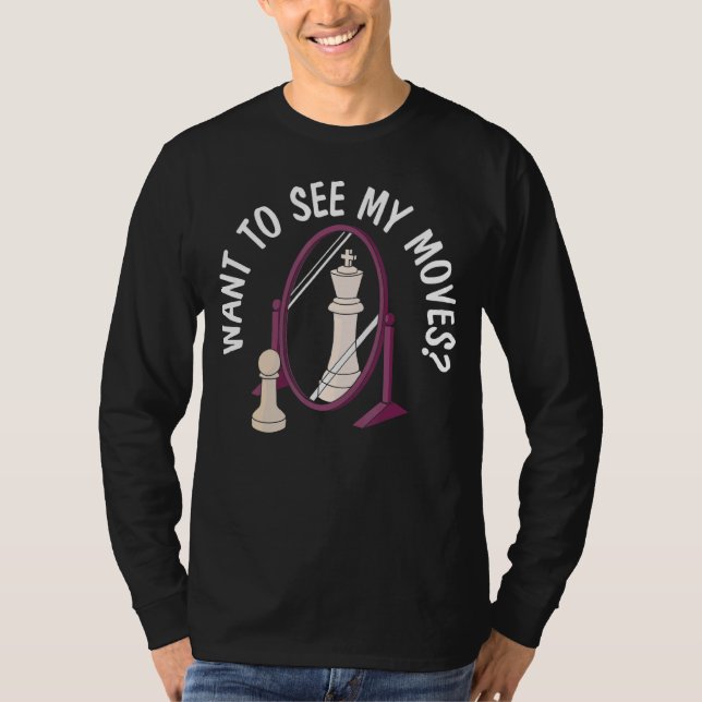 Camiseta Juego de ajedrez de tablero de ajedrez (Anverso)
