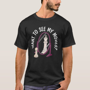 Camiseta Juego de ajedrez de tablero de ajedrez