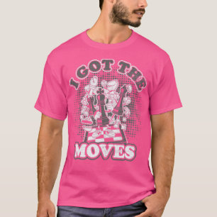 Camiseta Juego de ajedrez de tablero de estrategia de jaque