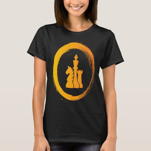 Camiseta Juego de ajedrez Hobby Chess (Anverso)