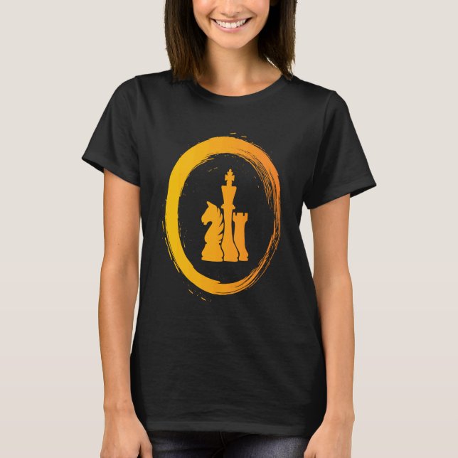 Camiseta Juego de ajedrez Hobby Chess (Anverso)