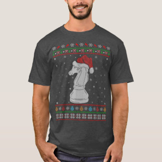 Camiseta Juego de ajedrez Lover Xmas Encender Santa Chess U