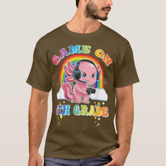 Camiseta Juego de Alojamiento Cuto En 4º Grado Gracioso Vol