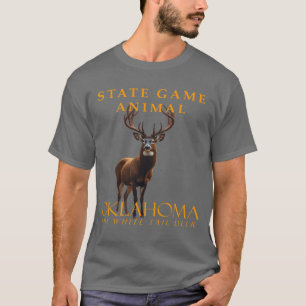 Camiseta Juego de animales del territorio de Oklahoma El ci