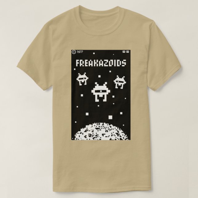 Camiseta Juego de arcada de FREAKAZOIDS (Diseño del anverso)