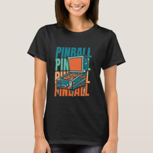 Camiseta Juego de arcada de Pinball Retro - Pinbal de venad
