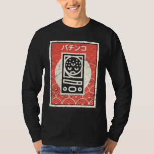 Camiseta Juego de arcade japonés retro Pachinko