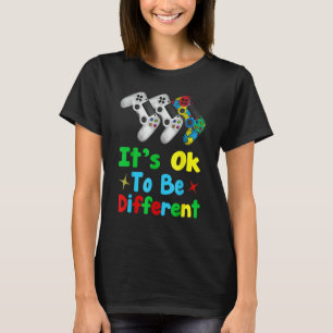 Camiseta Juego de autismo para niños Mes del día de concien