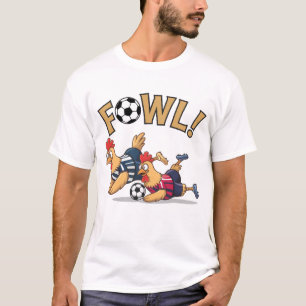 Camiseta Juego de aves: ¡El fútbol se desmorona!