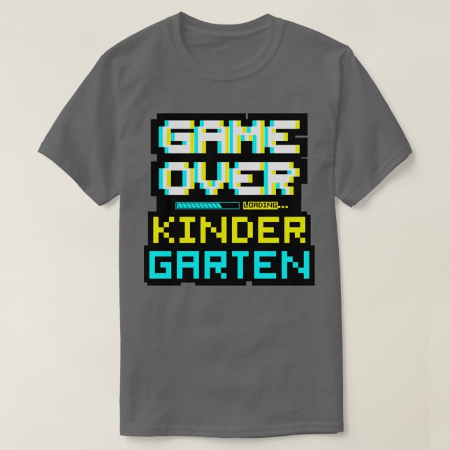 Camiseta Juego de azar de vuelta a la escuela infantil Kind (Diseño del anverso)