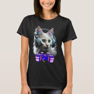 Camiseta Juego de azar juego para el jugador de gatos angor