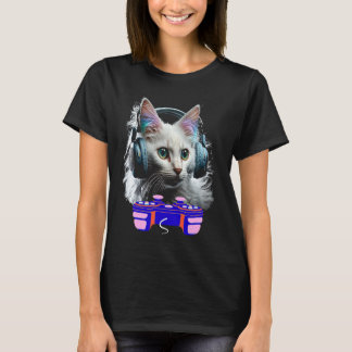 Camiseta Juego de azar juego para el jugador de gatos angor