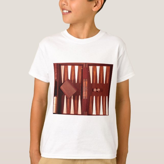 Camiseta Juego de Backgammon (Anverso)