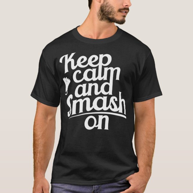 Camiseta Juego de bádminton para entrenadores de ropa bádmi (Anverso)